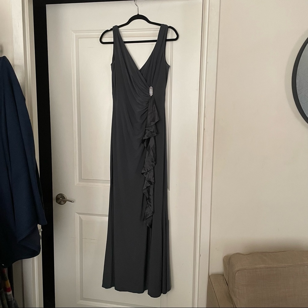 Dark Silver Gown